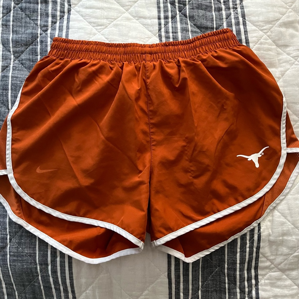 Texas longhorns Nike shorts.